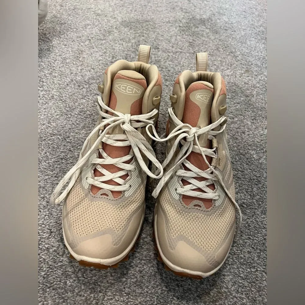 Keen Women's Zionic NXT Waterproof Hiking Boot - Beige and Tan Footwear - Size 9